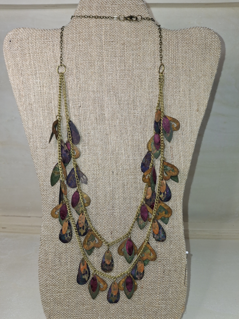 Multi-Color Layered Necklace - Women Jewelry